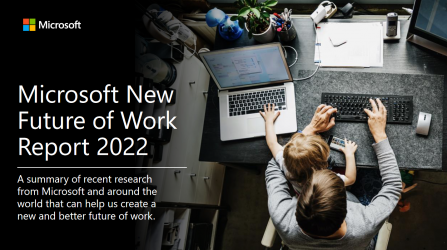 Microsoft – New Future of Work Report 2022